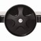 Rubbermaid Commercial Tandem Dolly, Two-Container, 300 lb Capacity, 20.25w x 45d x 8h, Black FG264600BLA - alternate 3